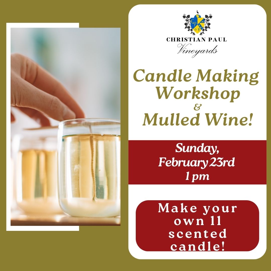 Candle making Workshop - Feb 23rd at 1pm