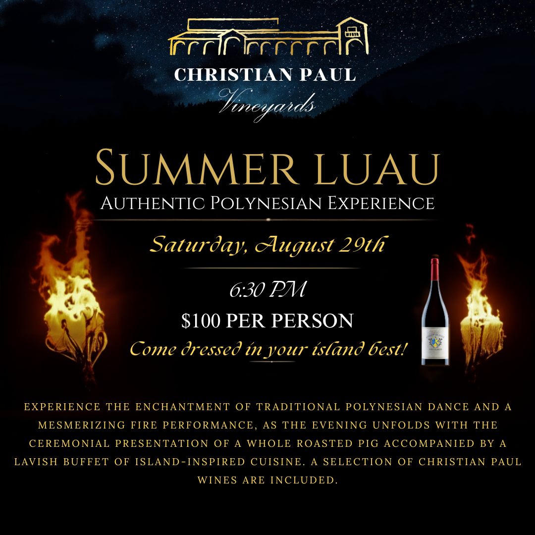 Summer Luau - August 29th at 6:30